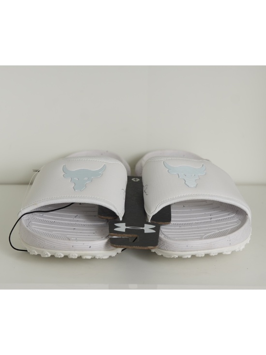 Under Armour Mens Project Rock Sideline Slides Blood Sweat Respect Flip Flops 13 main image 5